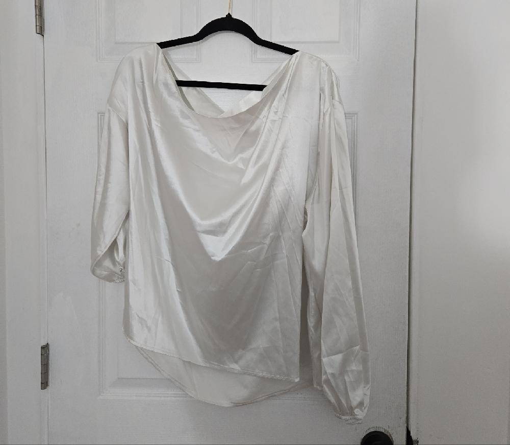 Elegant White Women's Top